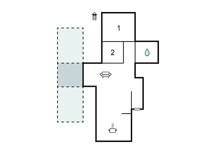 公寓 2 Bedroom Amazing In